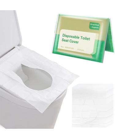 Flushable Seat Covers Comfortable Portable Toilet Paper Seats - Lightweight Paper Toilet Liners Flushable Wood Pulp Paper for Bars Hospitals Hotels Train Stations Ibuger - Buy Online on GoSupps.com