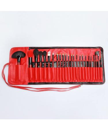 Buy 24-Piece Wooden Handle Makeup Brushes Set | Blush Brush & Tools for Flawless Application - Worldwide Shipping - Buy Online on GoSupps.com