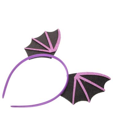 Healeved Adult Halloween Headband Women Headbands Bat Headband for Women Halloween Headband Women Womens Halloween Headband Headdress Halloween Wing Headband Halloween Hairband