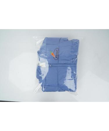 Minizone Baby Snowsuit Winter Romper | Cotton Hooded Jumpsuit | Cartoon Rabbit Design | Blue | 0-6 Months - Buy Online on GoSupps.com