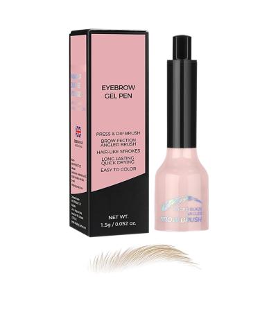Eyebrow Tint Brush Tint for Eyebrows Eyebrow Mascara Eyebrow Tint Pen Eyebrow Tint Long Lasting Brow Stain Eyebrow Pen Smudge Proof Angled Eyebrow Brush for Women 01