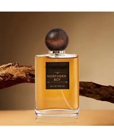 Perfumes for Men Energetic Hydrating Eau De Parfum Floral Face Mist Suitable for Day or Night Perfume Gift for Men 5x8x14cm White