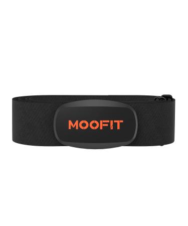 Moofit HR6 heart rate knife chest strap IP67 waterproof pulse knife support Bluetooth/Ant+ compatible with Wahoo Fitness Zwift Peloton Elite HRV Rouvy Endomondo - Buy Online on GoSupps.com