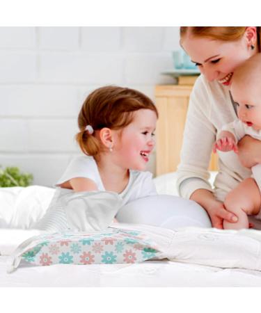 Entyle Portable Wet Wipe Pouch 3-Pack - Eco-Friendly Reusable Baby Wipe Dispenser for Travel - Pink - Buy Online on GoSupps.com