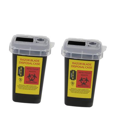 Angoily 10 STK Klinge Storage Box - Razor Blade Disposal Container for Portable Tool Cases - Ideal for Waste Blades & Beard Care - Buy Online on GoSupps.com
