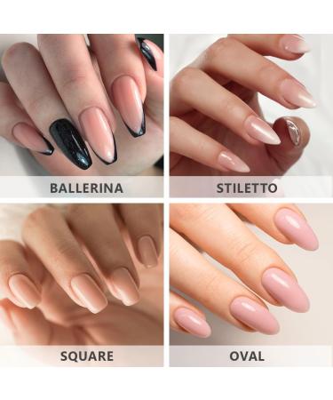 Sincero Salon Clear Solid Builder Gel for Nails - 15ml | Nail Hardener & Strengthener for Extension - LED UV Gel for Split Nail Repair - Use with Nail Forms - Pack of 1 - Buy Online on GoSupps.com