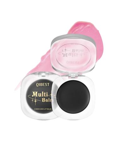 Blush for Black Women - Waterproof Black Cream Cheek Blush Cheek and Lip Blush Tint Non-Greasy Nude Makeup Temperature Changing for Cheeks and Lips