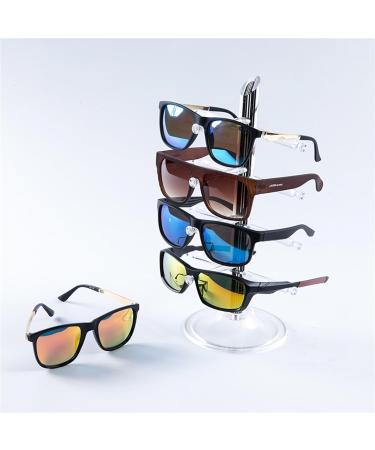 WAOCEO Acrylic Glasses Stand - Stylish Sunglasses & Myopia Display Rack for Desktops & Windows - Buy Online on GoSupps.com
