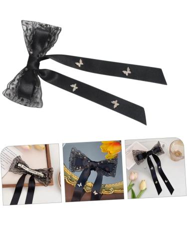 minkissy Bow Hairpin Big Bows for Girls Bows Hairpins Hair Bows for Tiaras for Women Hair Barrettes for Women Hair Gems for Women Girl Bows Barrette for Women Woman Fabric Ribbon Bow Tie - Buy Online on GoSupps.com