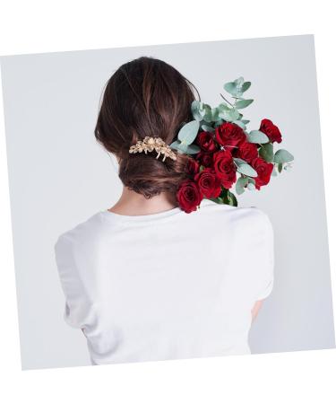 Angoily Hair Comb Hair Accessories for Women Rhinestone Side Comb Rhinestone Hair Pin Hair Accessories for Girls Rhinestone Hair Clips Rhinestone Clips Mother Decorate Korean Version Metal - Buy Online on GoSupps.com