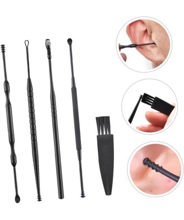 Beavorty 5-Piece Ear Cleaning Tool Set Dual-Head Spiral and Ear Wax Remover Kit for Suitable for Adults and Boys and Girls - Buy Online on GoSupps.com