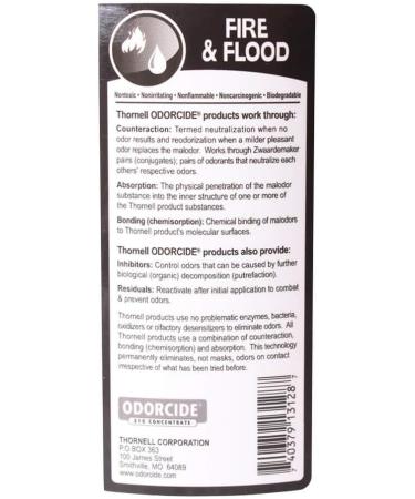 Odorcide Fire & Flood Concentrate - Gallon Size (210FF-G) | Ultimate Odor Eliminator for International Shipping - Buy Online on GoSupps.com