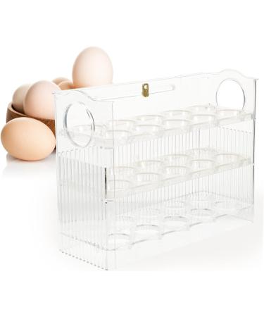 ABOOFAN Egg Storage Box Tray with Lid Drawer Organizer Plastic Egg Tray Egg Storage Holder Dog Storage Rack - Buy Online on GoSupps.com