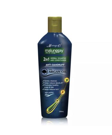 Herbal Anti-Dandruff Shampoo & Conditioner with Argan Oil 2-in-1 200mL