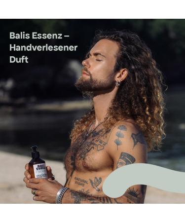 Bali Curls Moisturizing Conditioner moisturizing rinse with shea butter coconut oil and ylangylang extract for the care of natural curls vegan hair conditioner for dry hair - Buy Online on GoSupps.com