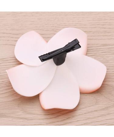Lurrose Bridal Hair Clip 12 Pieces Hawaiian Plumeria Flower Hair Clip Hawaiian Foam Flower Hair Clip Hair Accessories for Beach Party Artificial Wreath - Buy Online on GoSupps.com