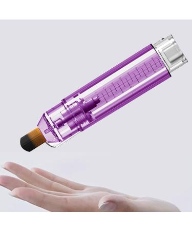 Applicateur du cuir chevelu Rouleau rouleau Huile SAFED-CARE PORTABLE PORTABLE ARRIENCE (Violet transparent) - Buy Online on GoSupps.com