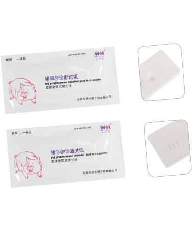 Minkissy 6 STK Pregnant Tester Stripes for Farm Animals - High Precision Sow Pregnancy Test Strips | 1 Pack of 3 Test Papers - Buy Online on GoSupps.com