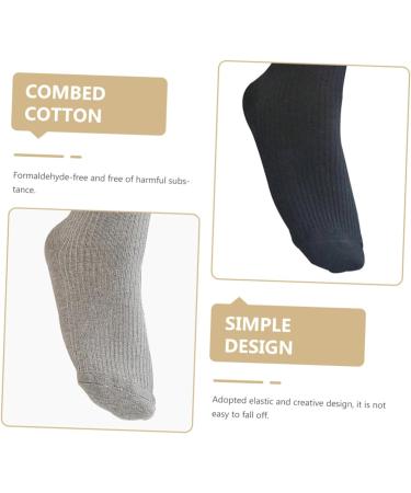 HEALLILY 5 Pairs Diabetic Care Socks for Men and Women - Non Skid Cotton Crew Extra Wide Sports Socks - Buy Online on GoSupps.com
