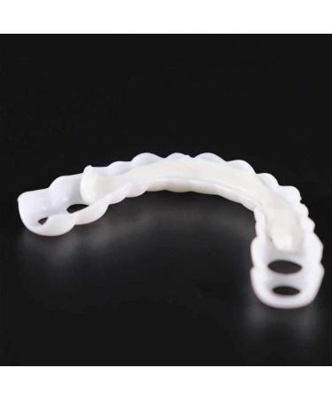 2 Pairs of Instant Veneers Dentures - Temporary False Teeth for Whitest Smile | Cosmetic Above & Below Tooth Covers - Buy Online on GoSupps.com