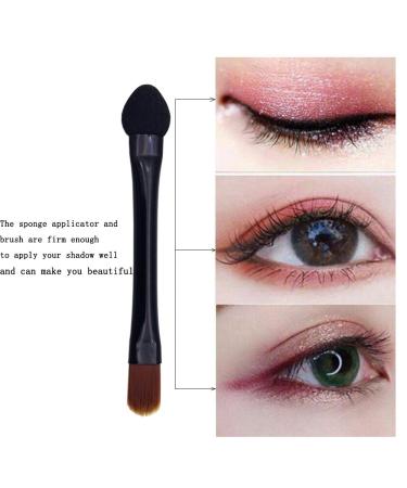 Vsaidi 10pcs Dual-Sided Eyeshadow Brushes Set | Sponge Applicator + Travel Size | Concealer Brush Included - Buy Online on GoSupps.com