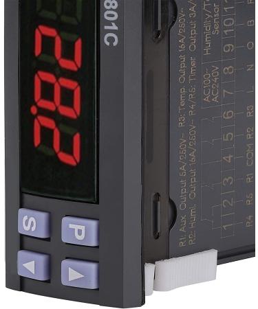 Incubator Controller Digital -High Accuracy Smart LCD Temperature Humidity Controller Thermostat for Incubator 100 240V - Buy Online on GoSupps.com