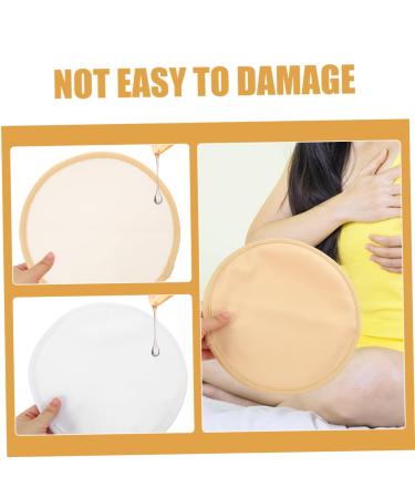 FRCOLOR 4pcs Castor Oil Breast Pads - Therapeutic Compression Patches for Comfortable Sleep & Nursing Care | Beauty & Personal Care - Buy Online on GoSupps.com