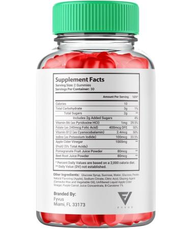 Buy Keto IQ ACV Gummies | 2 Pack - Advanced Weight Loss Supplement with Apple Cider Vinegar | 1000MG Keto+ACV Formula | 120 Gummies - Buy Online on GoSupps.com