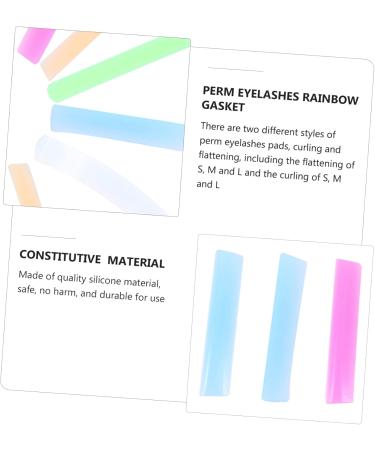 Healeved 12 Pairs Silicone Pad for Hot Eyelashes Lash Lift Rod Lash Tool Eyelash Perm Pad Permanent Perm Curler Eyelash Perming Curler Pads Lash Lift Curler Lash Curler Pad - Buy Online on GoSupps.com