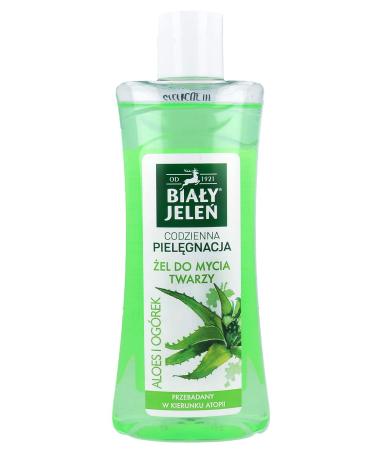 BIALY JELEN BIALY JELEN Alore & Cucumber Hypoallergenic Face Cleansing Gel 266ml