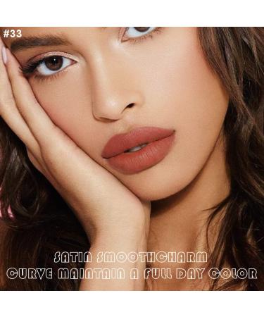AMY'S DIARY 2pcs Nude Matte Lip Liner and Lipstick Set | Liquid Lipstick 24H | Waterproof & Long Lasting | Matt Lips Makeup Kit - Buy Online on GoSupps.com