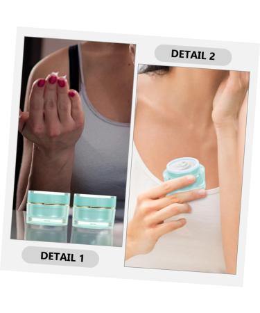 HONMEET Cosmetic Bottle Cream Travel Containers Jars with Lids Containers with Lids Acrylic - Buy Online on GoSupps.com
