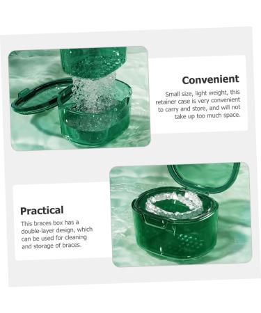Fomiyes 4-Piece Retainer Storage Box - Prosthesis & Invisible Braces Holder - Small Organizer Case for Tools & Filters - Buy Online on GoSupps.com