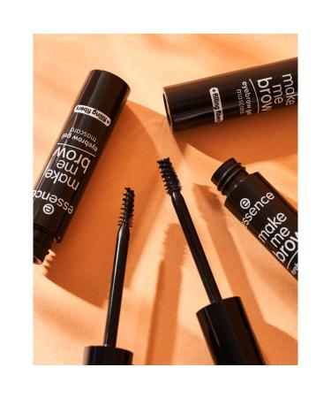 Essence Make Me Brow Eyebrow Gel Mascara No. 06 Ebony - Vegan Microplastic-Free Defined Brows (3.8ml) - Shop Now! - Buy Online on GoSupps.com