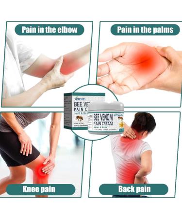 Beeengift Pain Cream - 2 Piece Bee Venom Therapy Gel for Joint & Bone Relief | Soothing Ointment for Pain Management - Buy Online on GoSupps.com