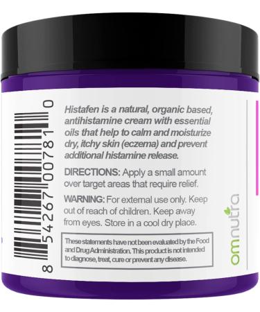8OZ Histafen Antihistamine Itch Calming Cream - Extra Strength Skin Healing Lotion for Exema Relief in Adults & Kids - Buy Online on GoSupps.com
