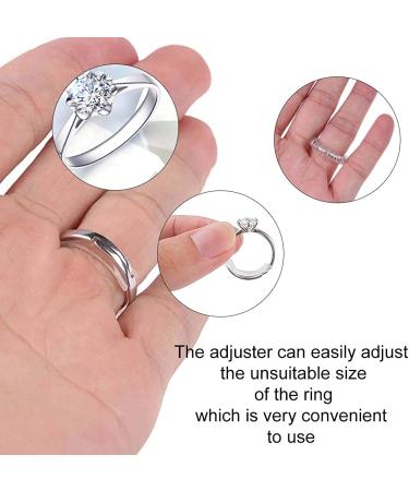 Eiito Ring Size Adjuster Set - 18 Pcs Rings Sizers for Women and Men, 2 Styles Ring Guards for Loose Rings - Ring Spacers, Fitter, Resizer - Buy Online on GoSupps.com