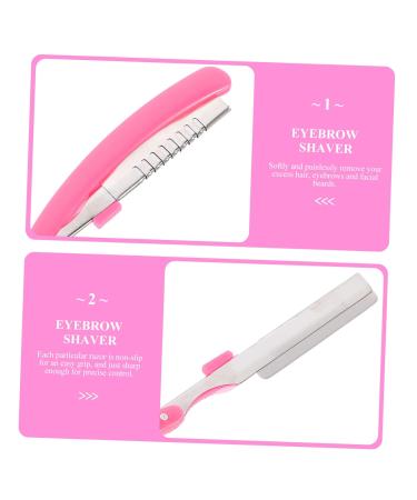 Beavorty Eyebrow & Beard Trimming Tool Set - 2 Plastic Shavers for Precision Hair Cutting in Various Colors - 20x1.6x0.7cm - Buy Online on GoSupps.com