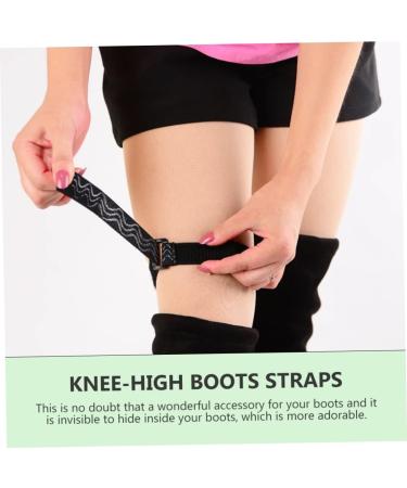 Buy NOLITOY Women's Anti-Drop Strap Boots - Buckles & Adhesive Boot Holder Straps | International Shipping Available - Buy Online on GoSupps.com