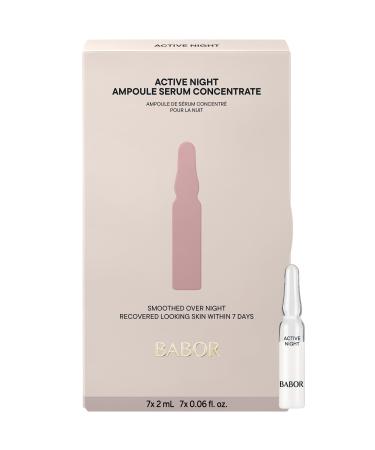 BABOR Active Night constructive serum for the face for improved skin regeneration vegan formula ampoules with concentrate 7x 2 ml Market launch 2025