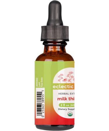 Organic Milk Thistle 2 fl oz - Eclectic Institute - Supports Liver Health - Buy Online on GoSupps.com