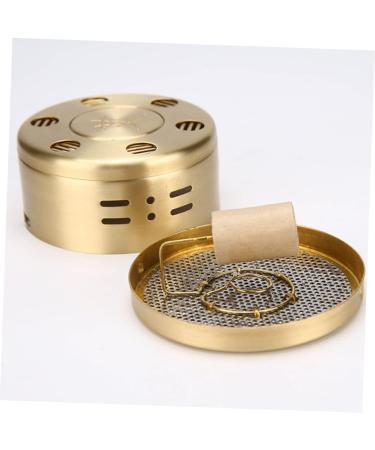 OHPHCALL 1 Set Moxibustion Portable Burner Pain Bit Holder Drilldo Health Square Metal Brackets Heat Holder Disorders Metal Holder Moxa Cassette Size 1 Brown - Buy Online on GoSupps.com