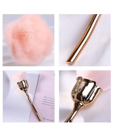 Nail Art Dust Brush - Rose Head Manicure & Blush Powder Brush | Fashion Gel Nail Accessories & Tools for Perfect Nails - Buy Online on GoSupps.com