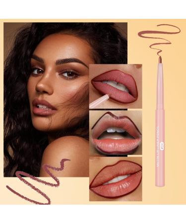 LOPHE LOPHE 6 Pcs Waterproof Matte Finish Lip Liner Lip Liner Long Lasting Lip Pencil Full Texture Kit A - Buy Online on GoSupps.com