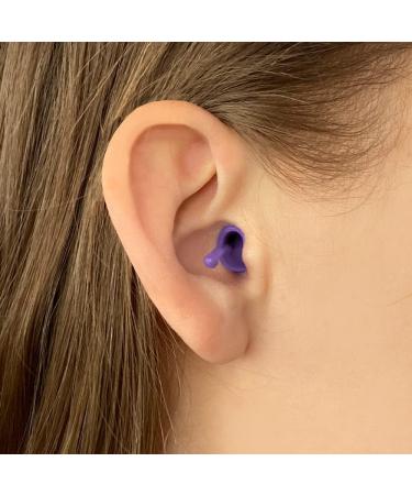 Flare Calmer Mini Ear Plugs - Purple, Soft Reusable Silicone - Reduce Annoying Noises Without Blocking Sound - 1 Count - Buy Online on GoSupps.com