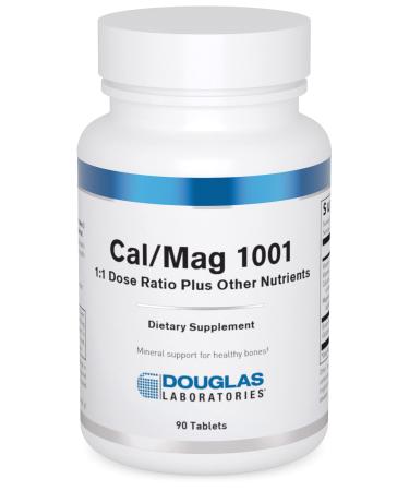 Douglas Laboratories Cal/Mag 1001 | 1:1 Dose Ratio Plus Other Nutrients to Support Healthy Bone Structure - 90 Tablets 90 Count (Pack of 1)