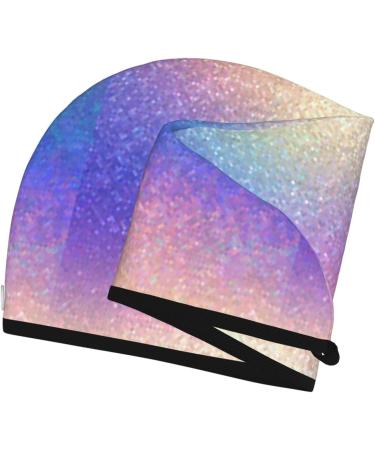Bright Colorful Microfiber Hair Towel - Super Absorbent Coral Velvet Wrap for Long Curly & Thick Hair - Quick Dry for Women - Buy Online on GoSupps.com