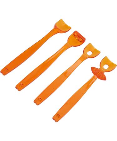 Verdant Touch Oral Muscle Exerciser - Tongue Trainer for Dysarthria | Portable Lips Recovery Tool (4PCs) - Orange - Buy Online on GoSupps.com