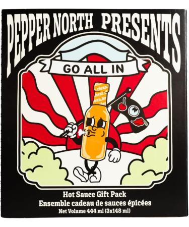 Pepper North Artisan Foods - Extra Hot 3-Pack Gift Box - Buy Online on GoSupps.com