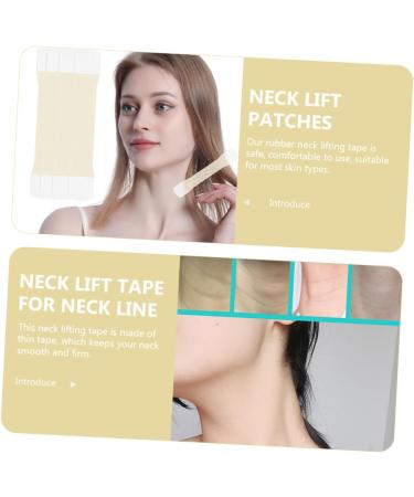 VINTORKY 4pcs Neck Lift Stickers Neck Lifting Tape for Women Neck Lift Tape Swan Neck Rubber Applique Shaping - Buy Online on GoSupps.com